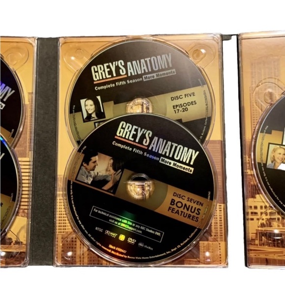 GREY’S ANATOMY Season 4 Complete Set  & Complete 5th Season (Like New)! - Picture 11 of 12